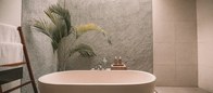 Bathtub upgrade with tile work